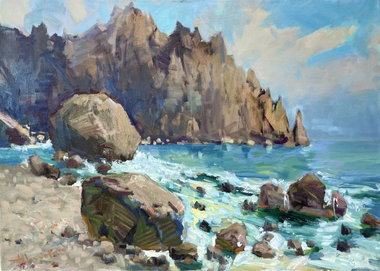 Вид на Кара-Даг, Крым