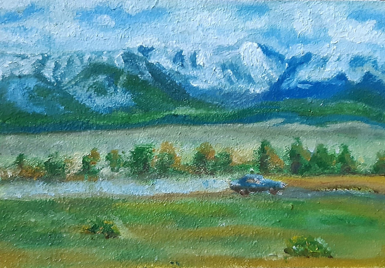 В горы