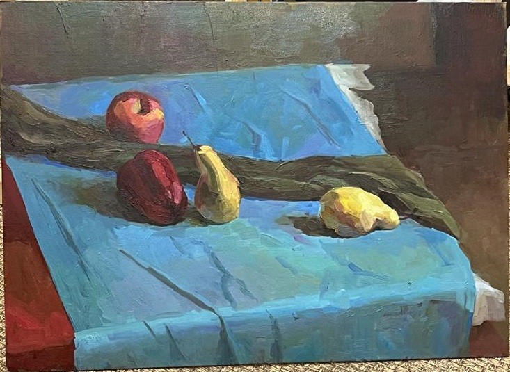 Натюрморт с грушами