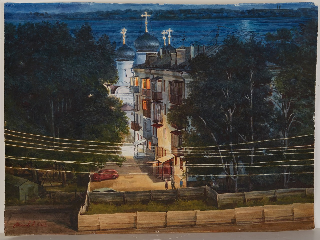 Кострома. Закулисье. Декорации.