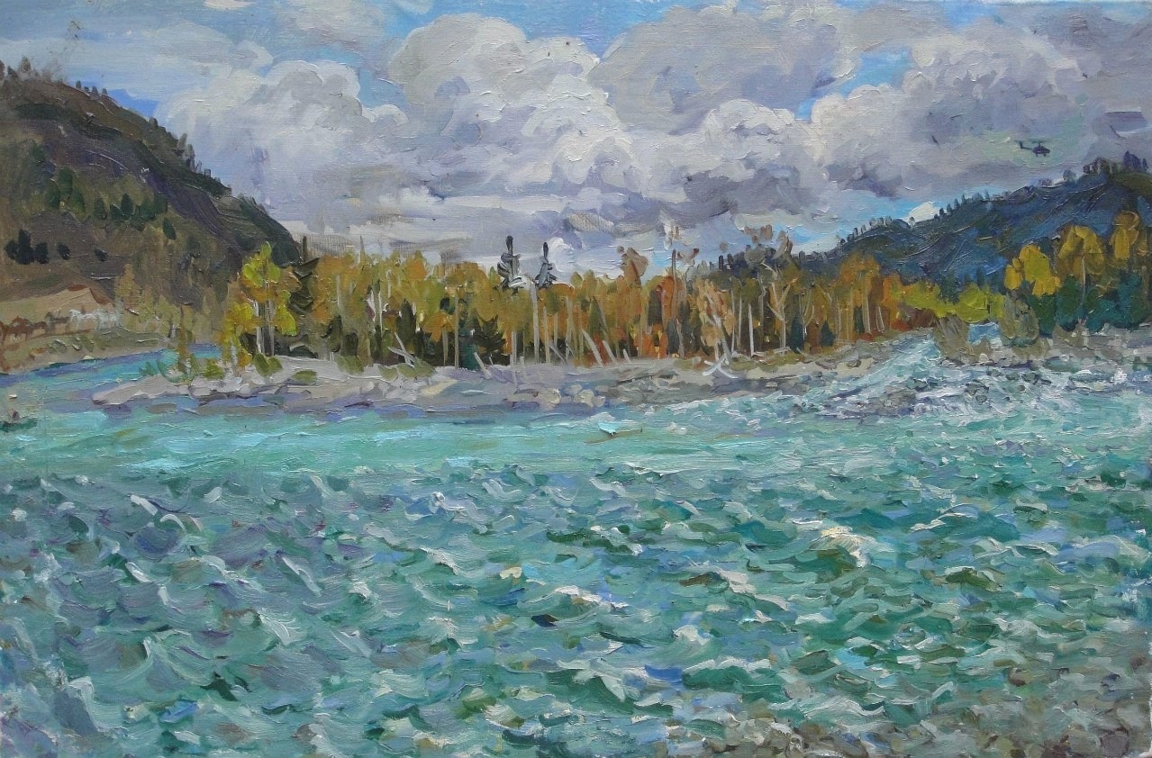Алтай ,река Катунь