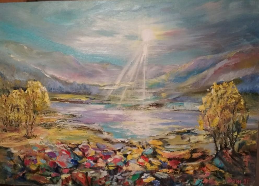 Горное озеро Лама