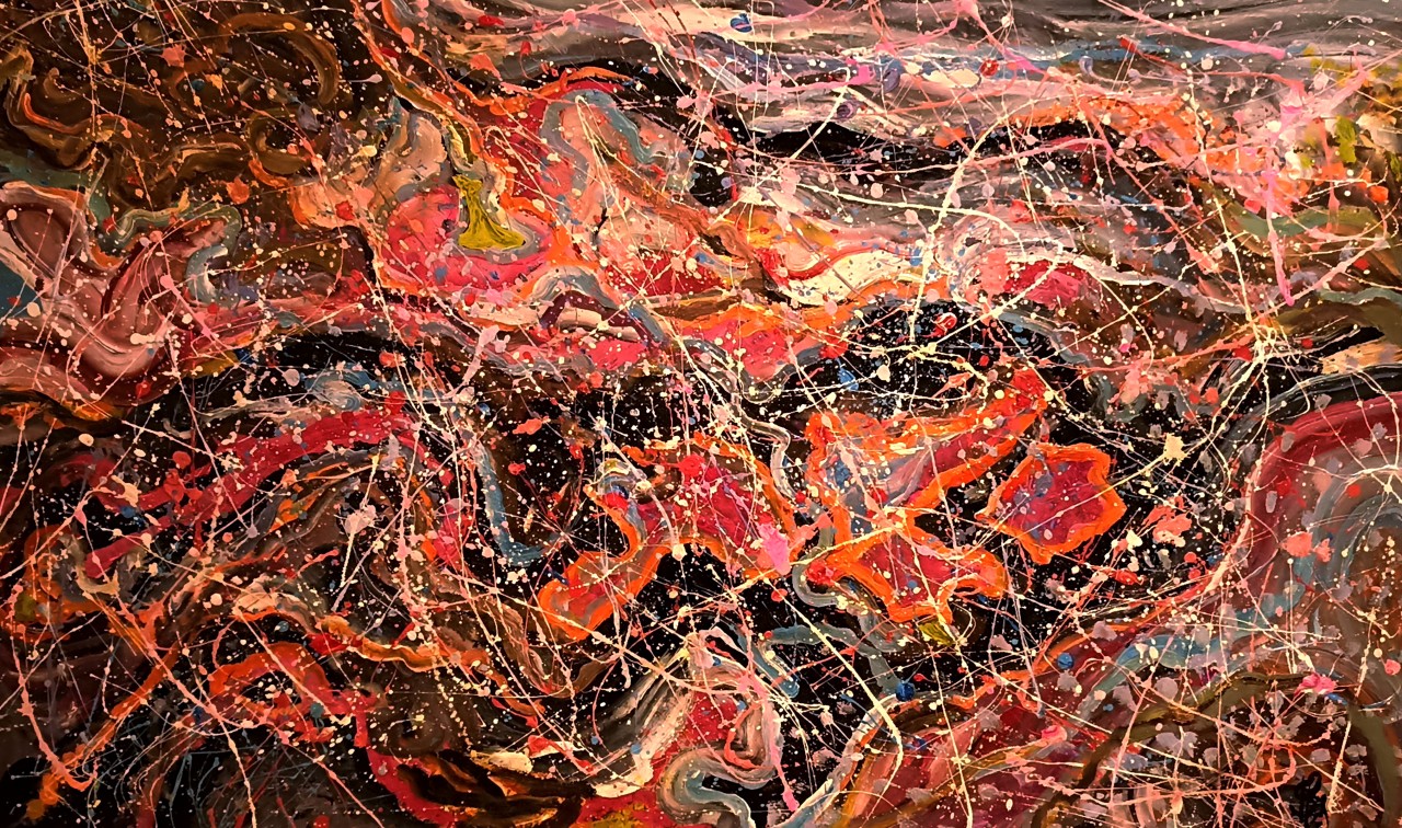 Из жизни молекул. Красное.