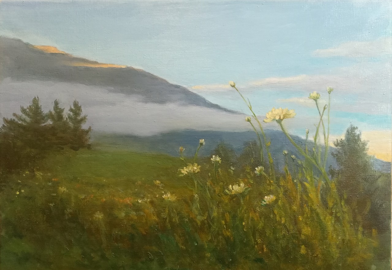 " Облако в горах"