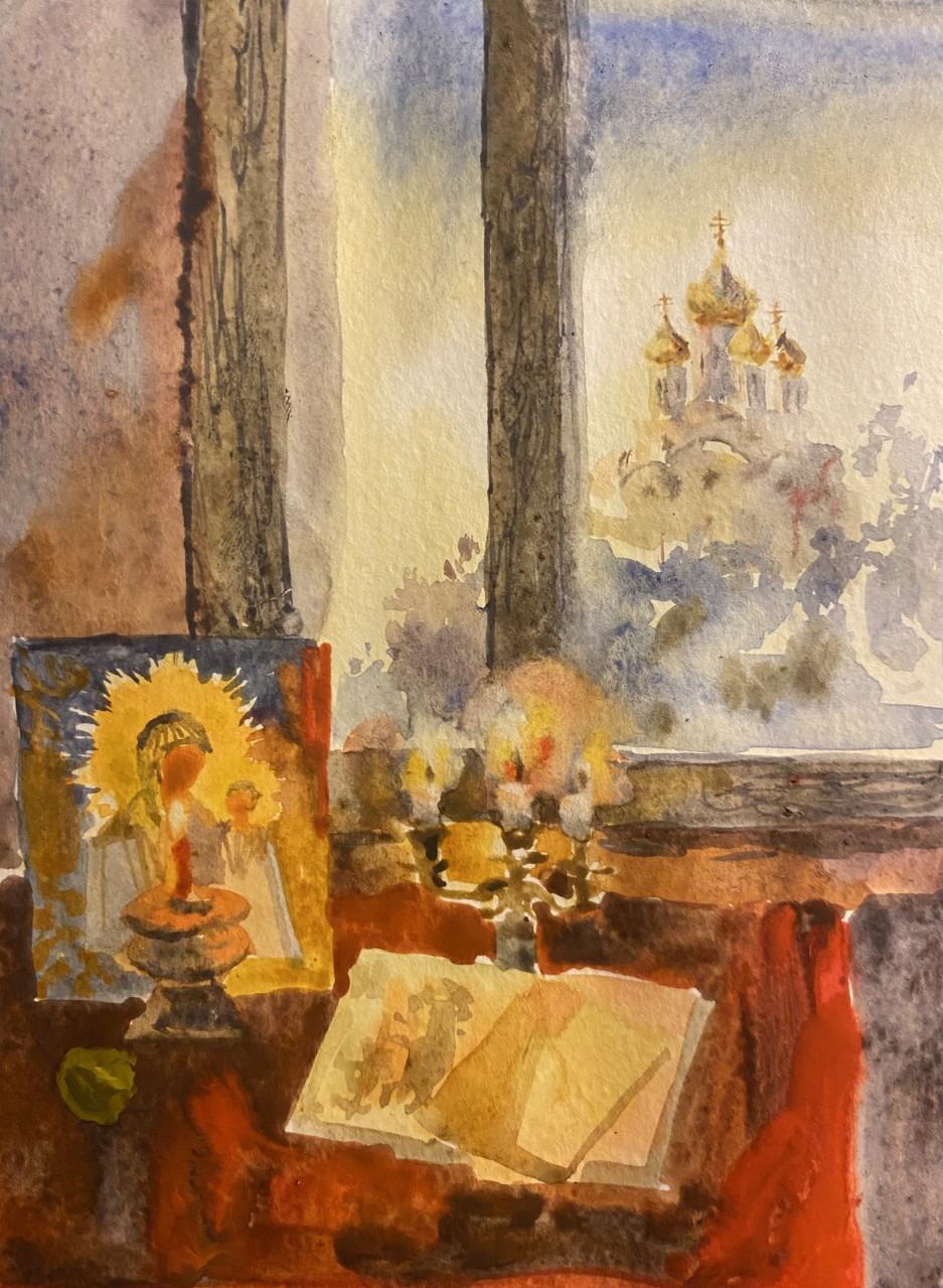 Эскиз к основной работе