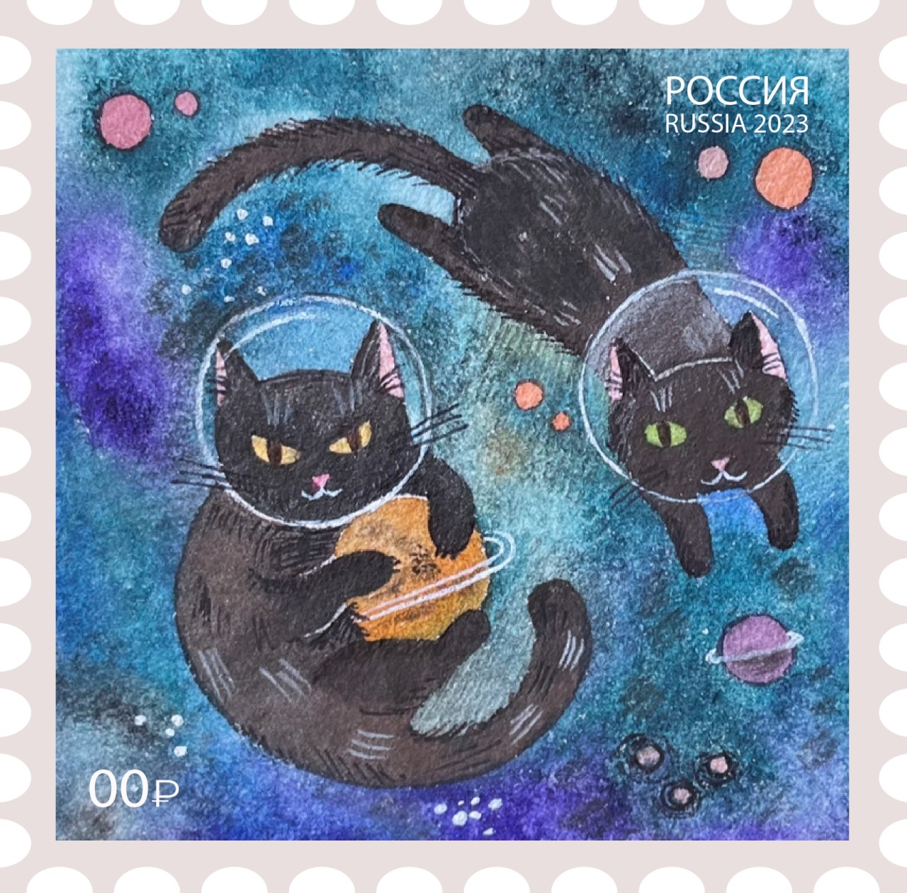 А вы космос показываете? Красивое.