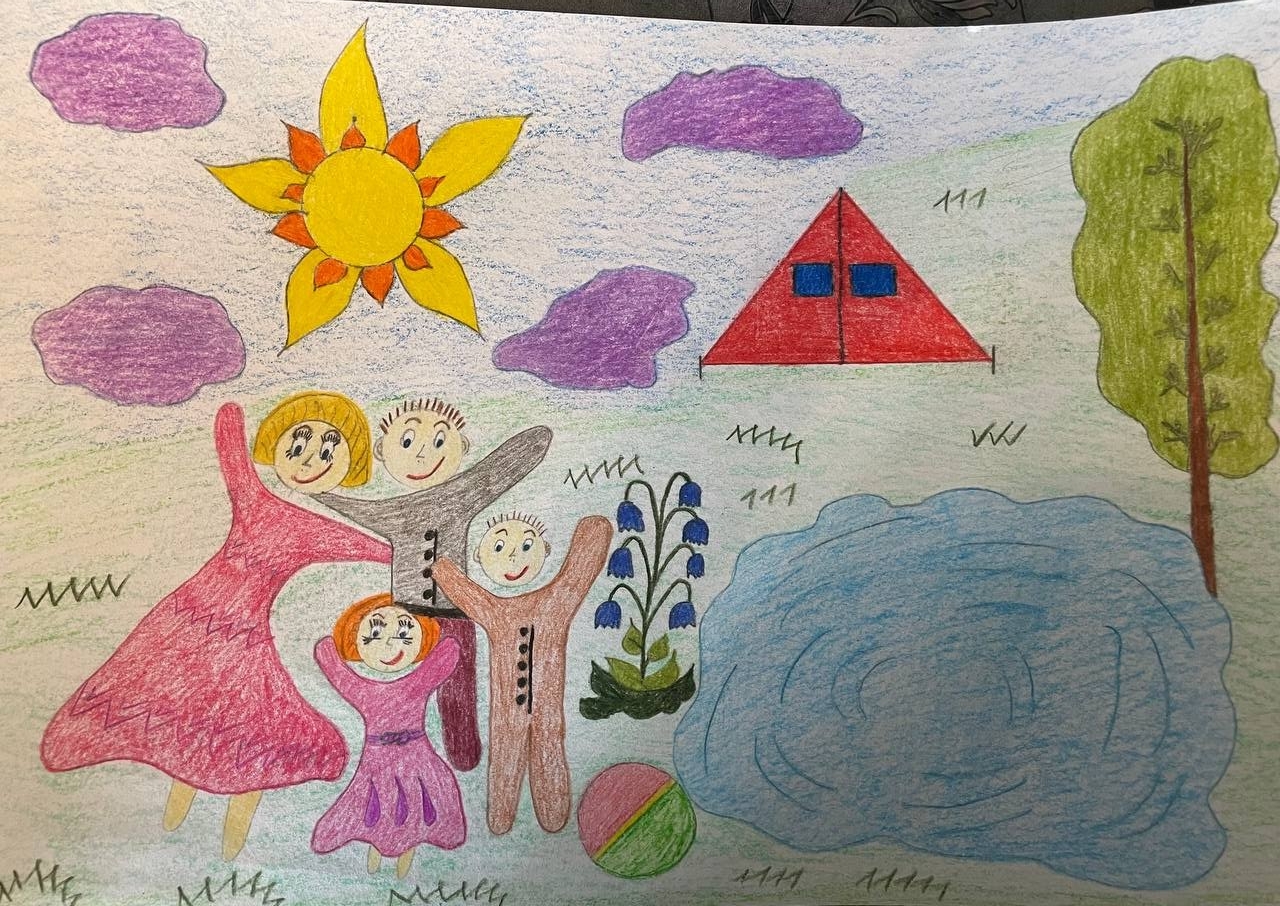 Семейный отдых на природе