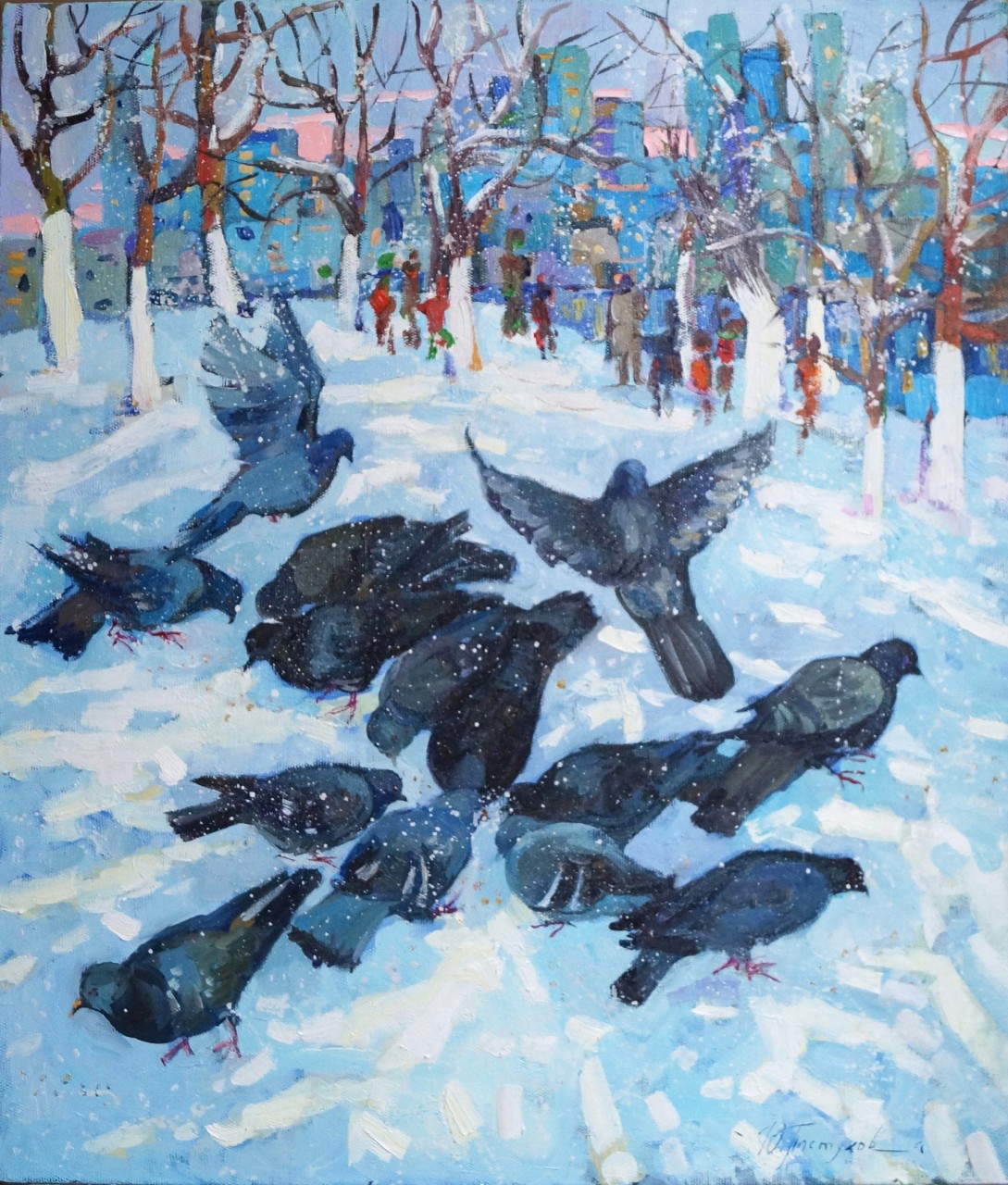 Городские голуби