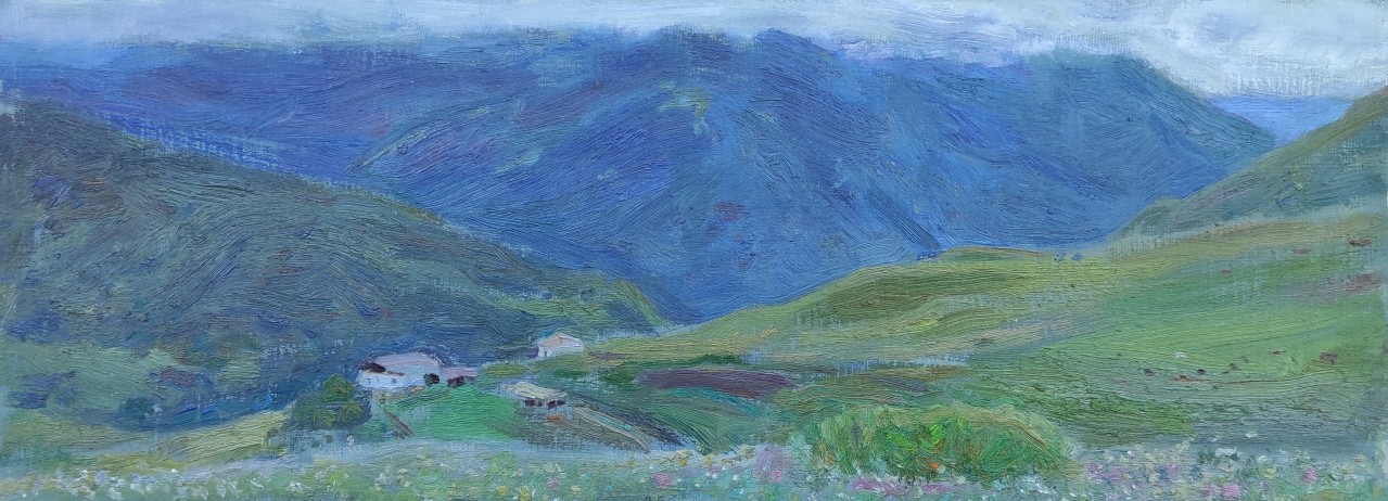 Горные просторы.