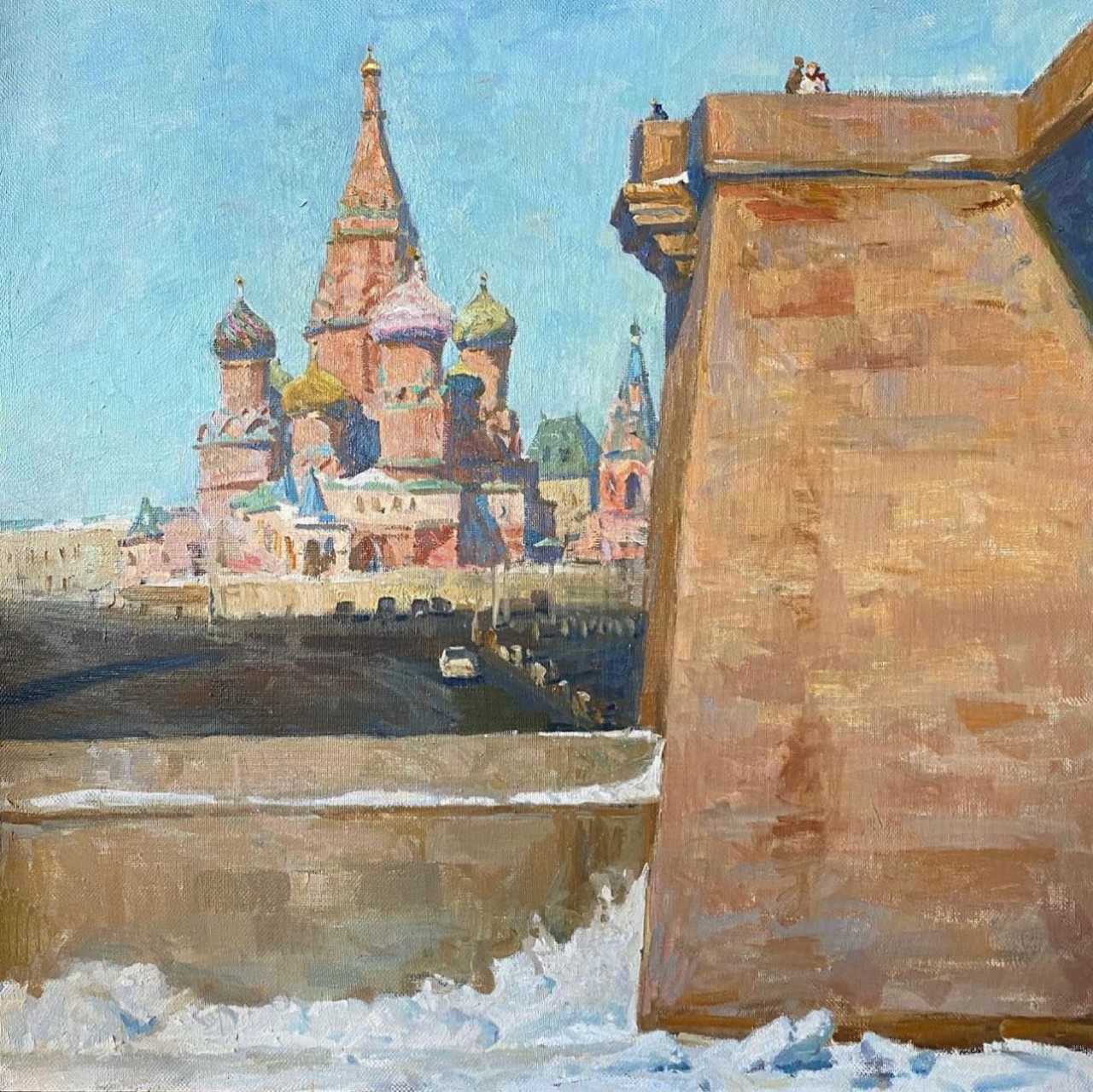 ВИД НА ХРАМ ВАСИЛИЯ БЛАЖЕННОГО