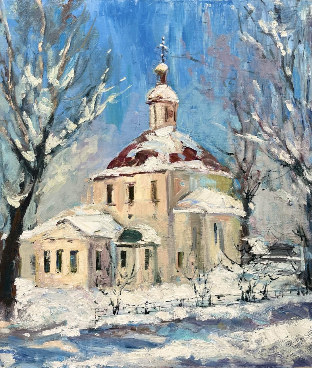 Зима в Коломне