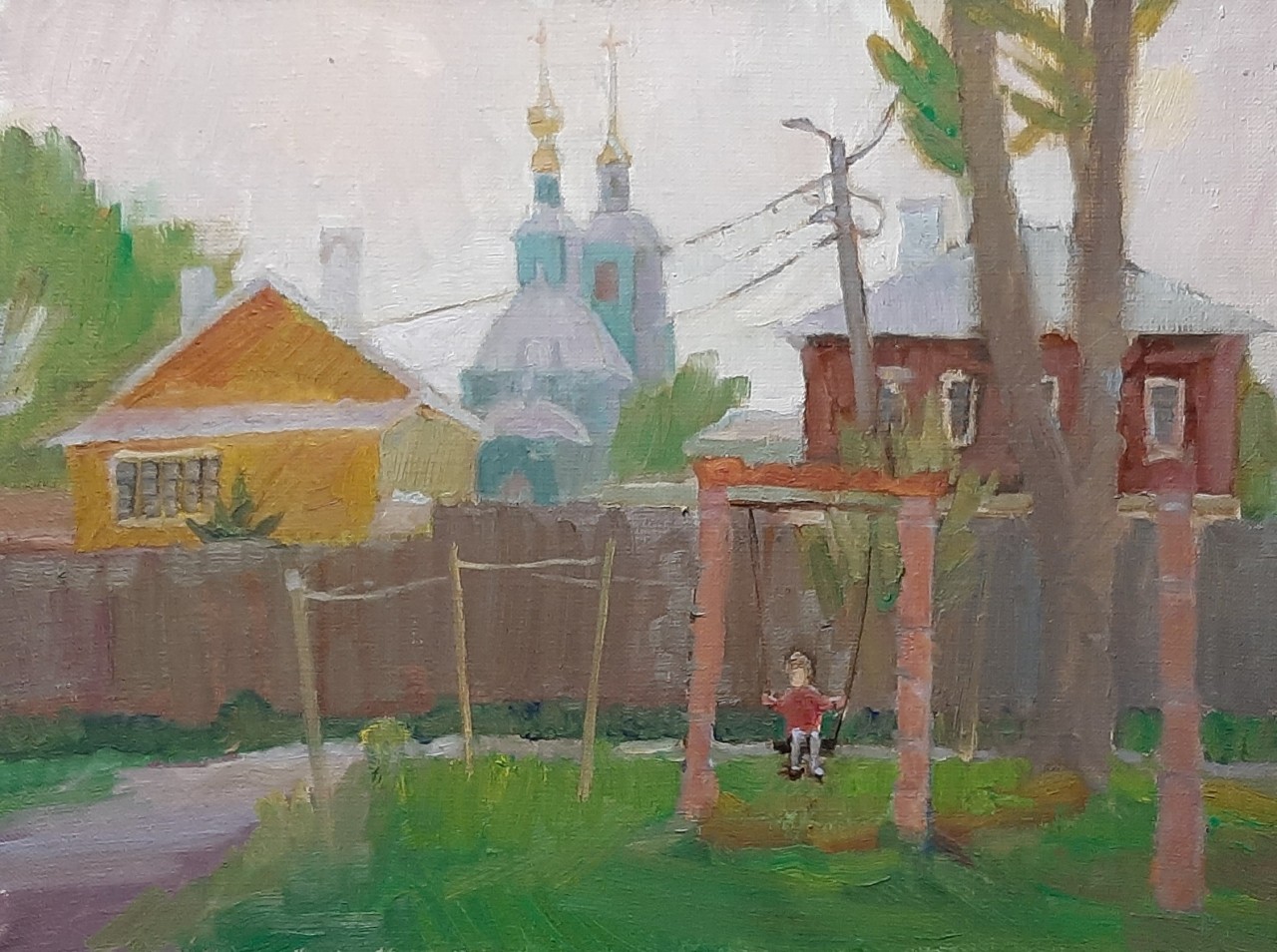 Дворик во Владимире