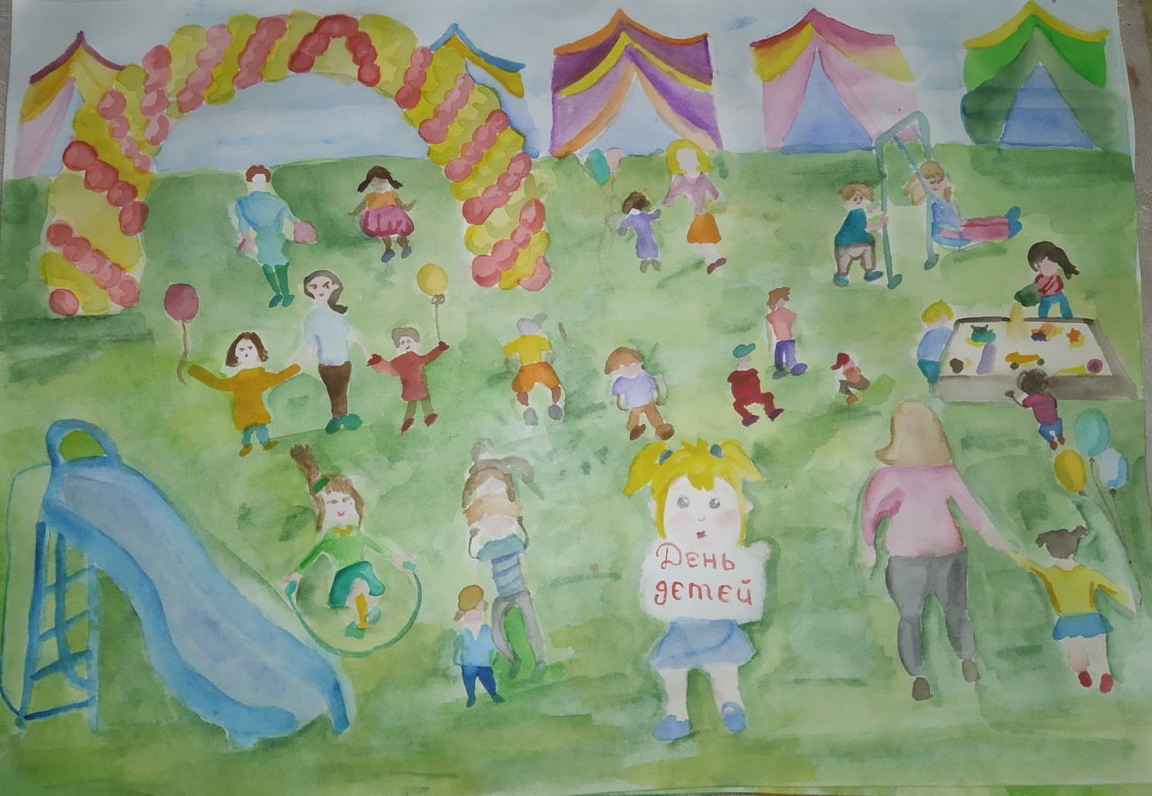 На праздник