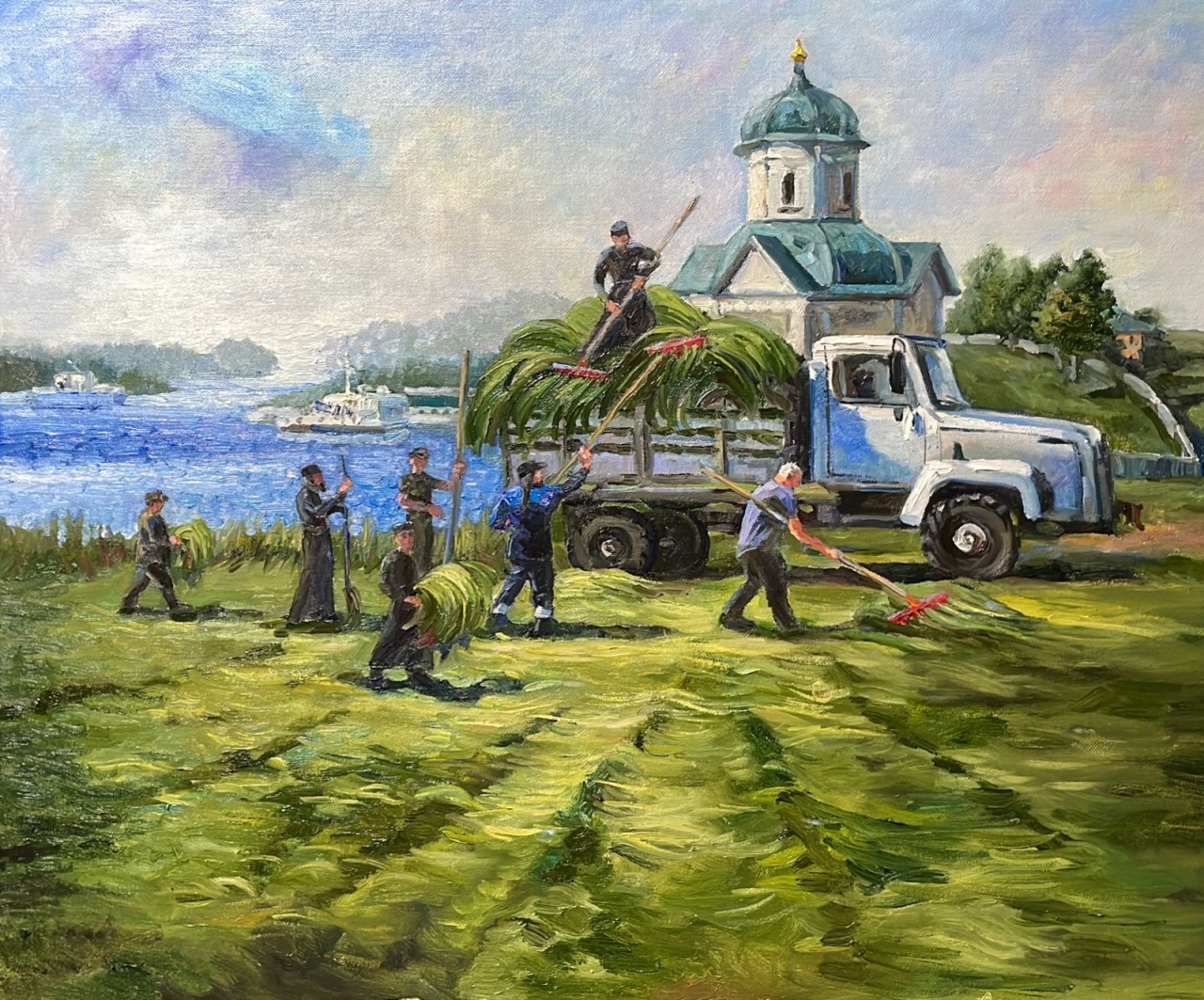 Сенкос. Бухта Благополучия, Соловецкий монастырь.