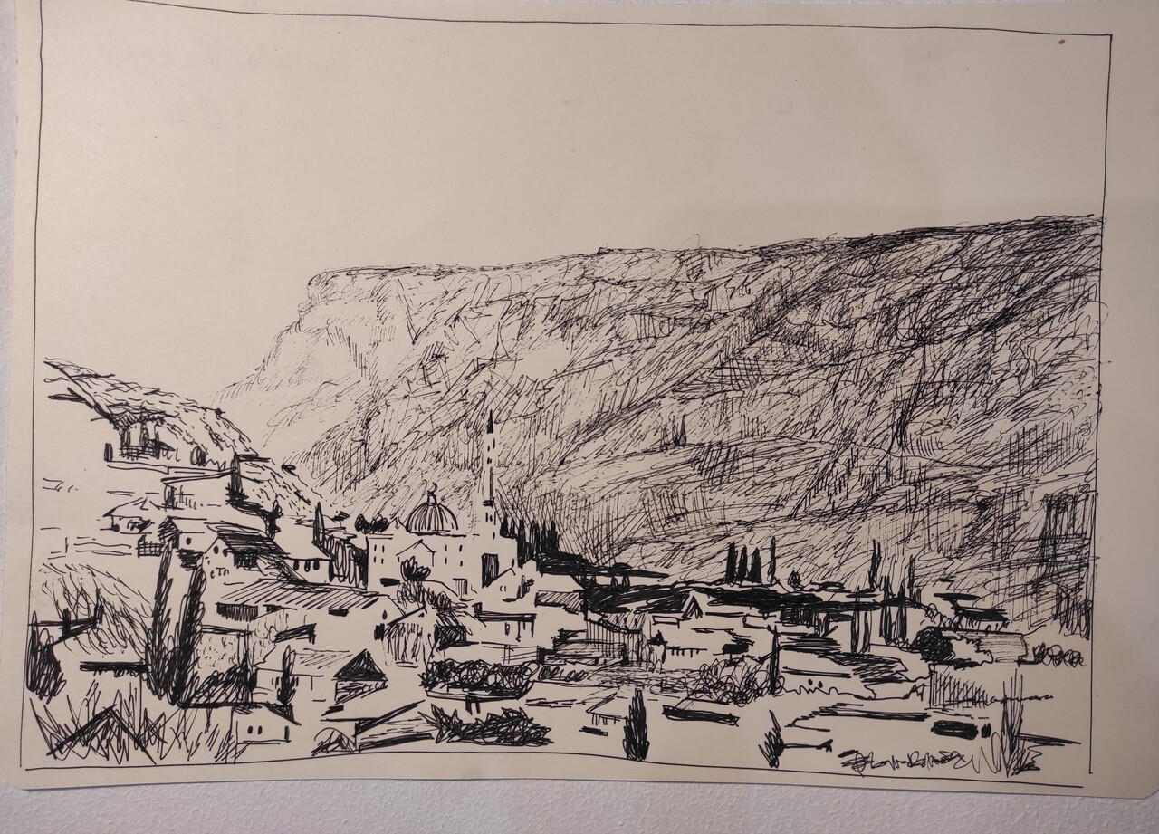 Аул в горах