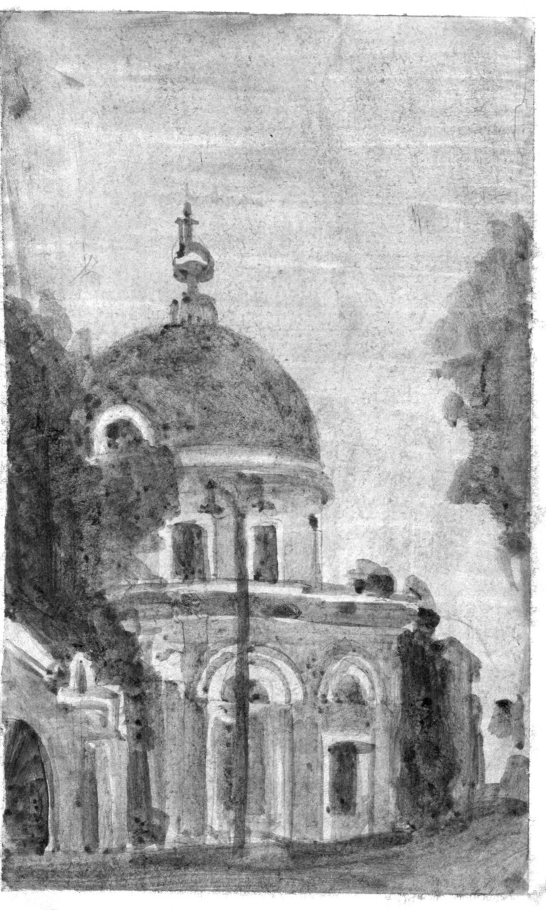 Зарисовка здания