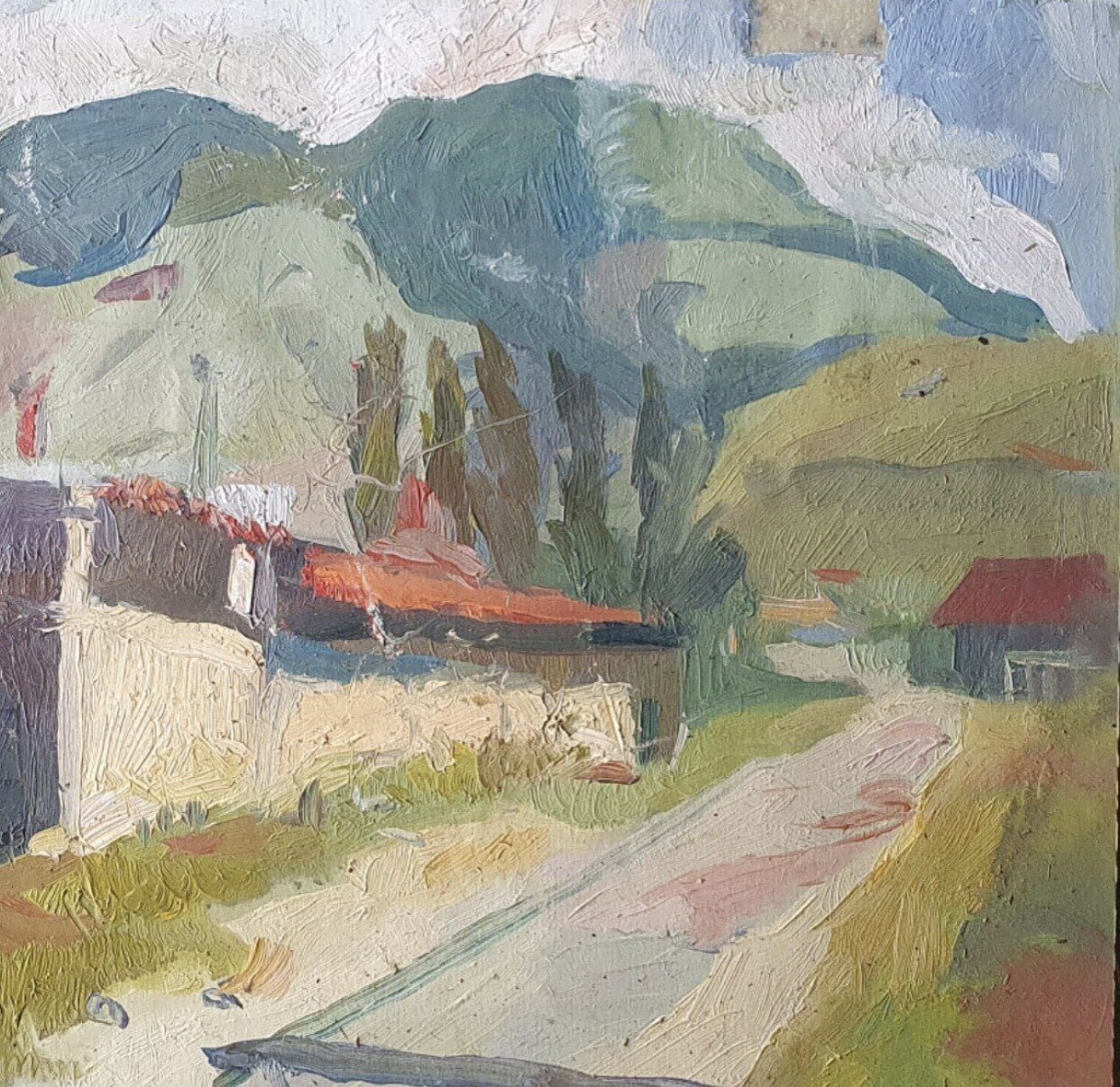 Фиагдонская улица в даль 