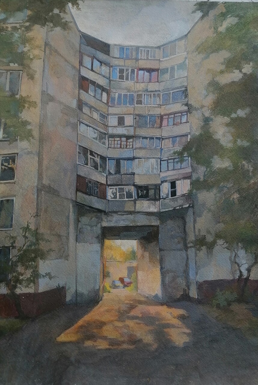 Пейзаж с домом