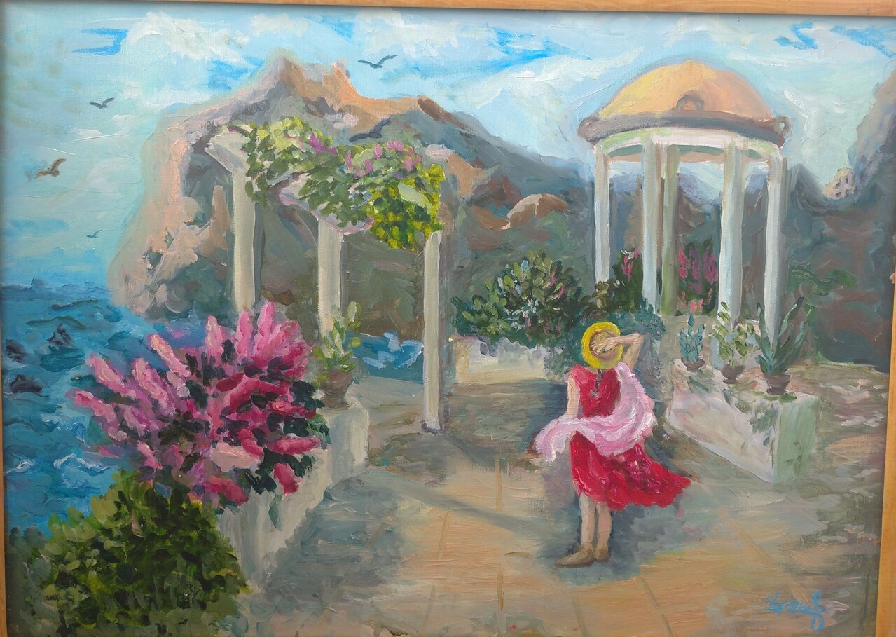 У моря
