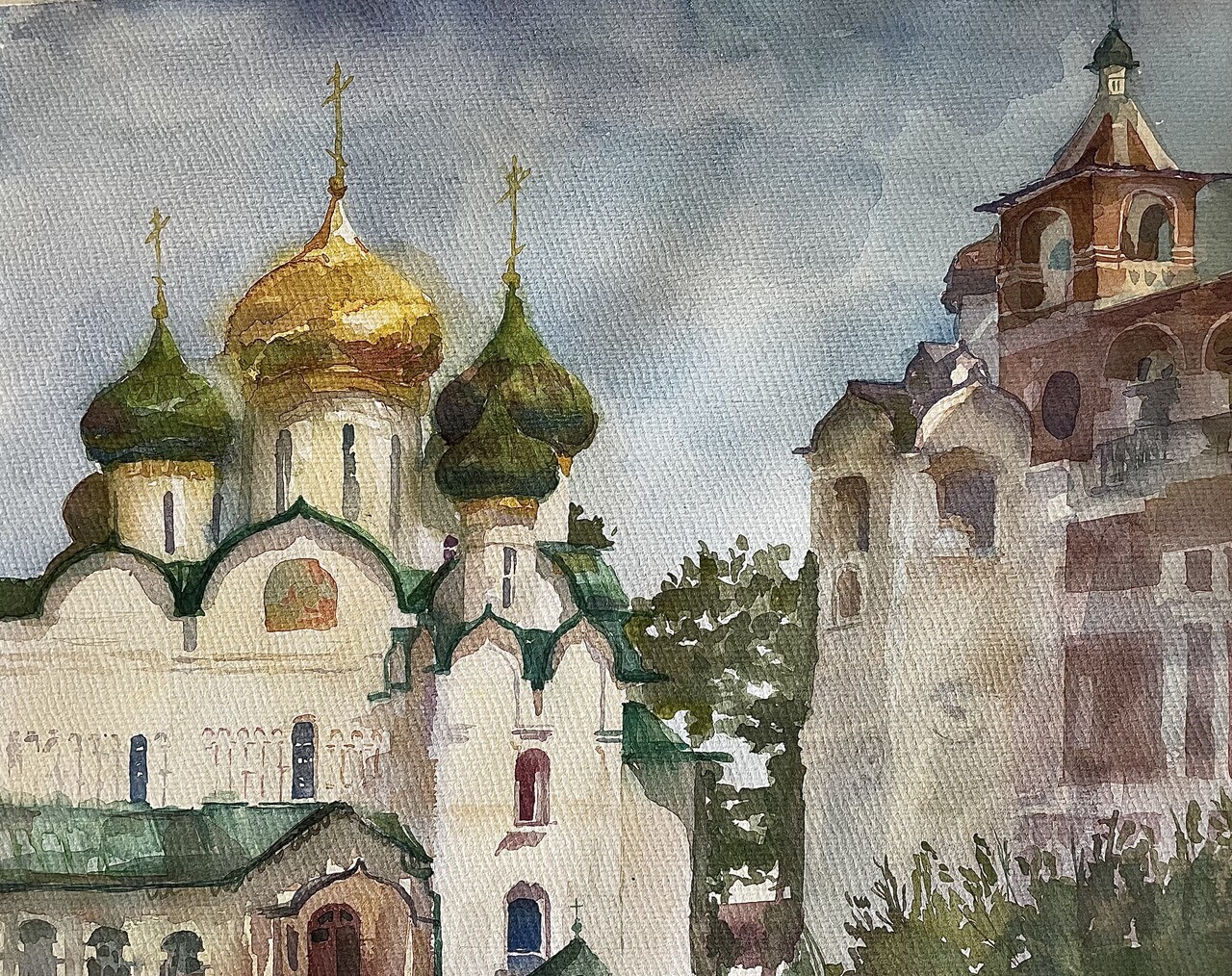 Суздаль, Спасо-Евфимиев монастырь. Собор, звонница