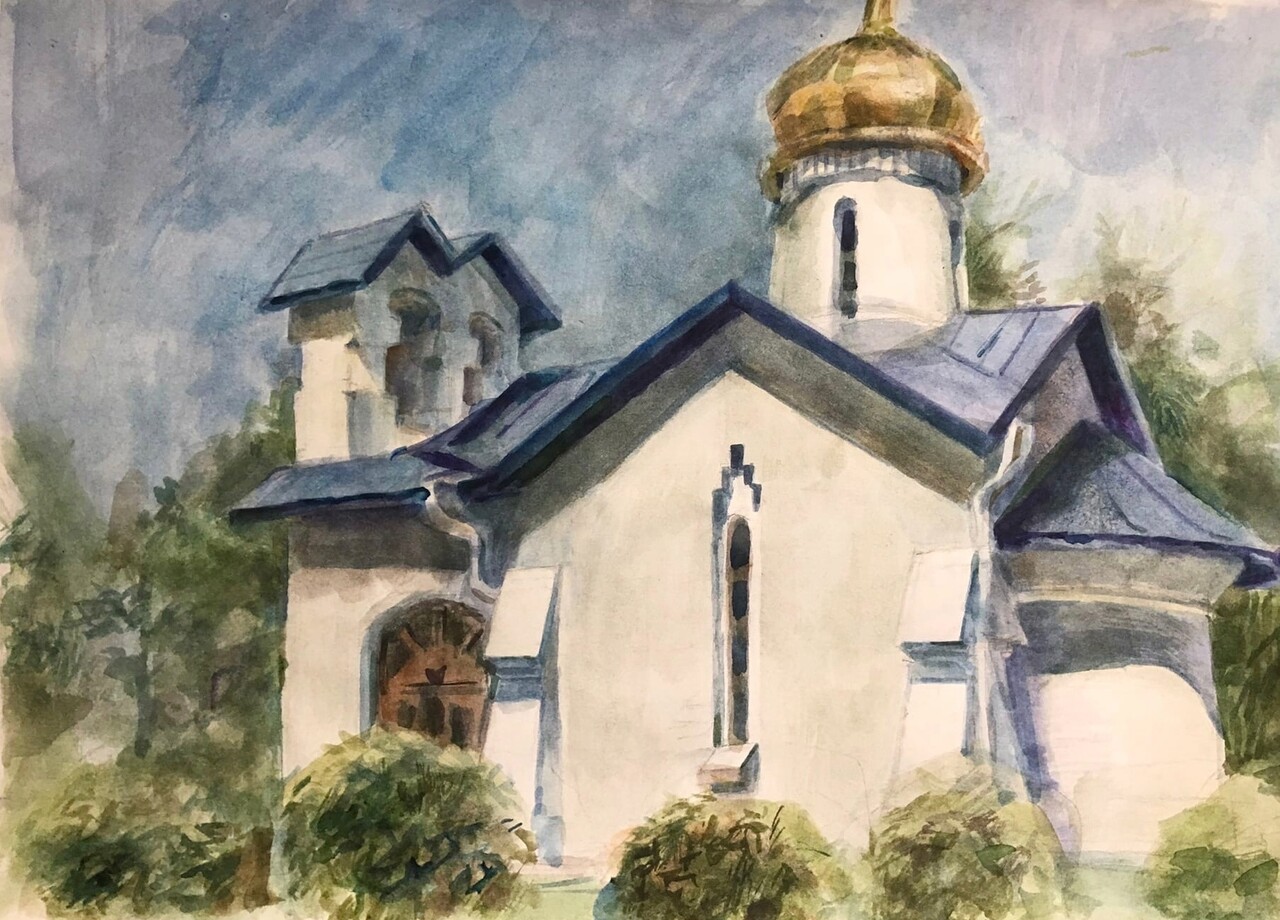 Часовня в парке имени Серафима Саровского