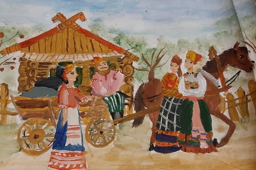 Праздник в  деревне