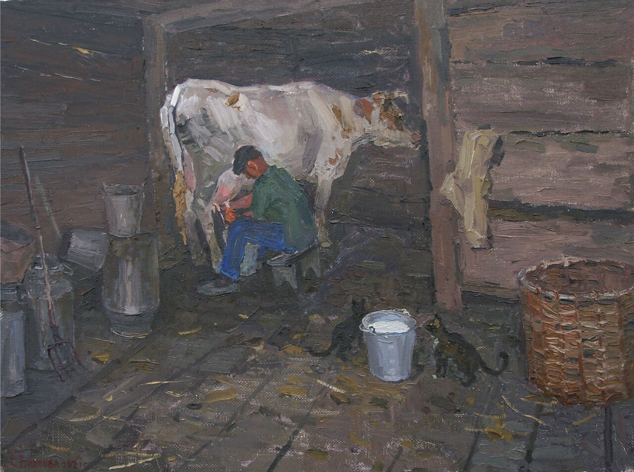 Бурёнушка