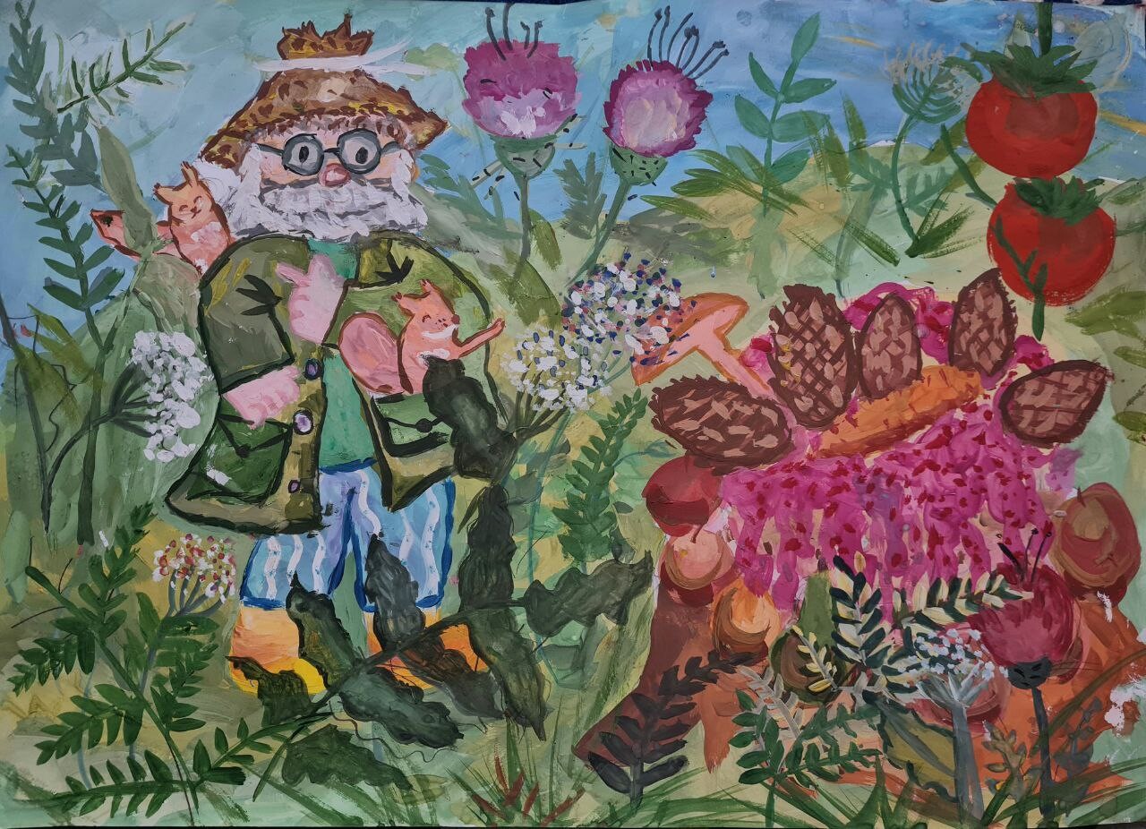 Сказочный житель леса