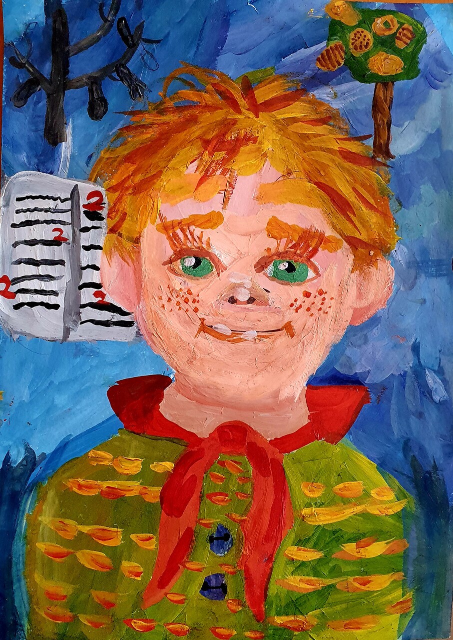 Мальчик пионер