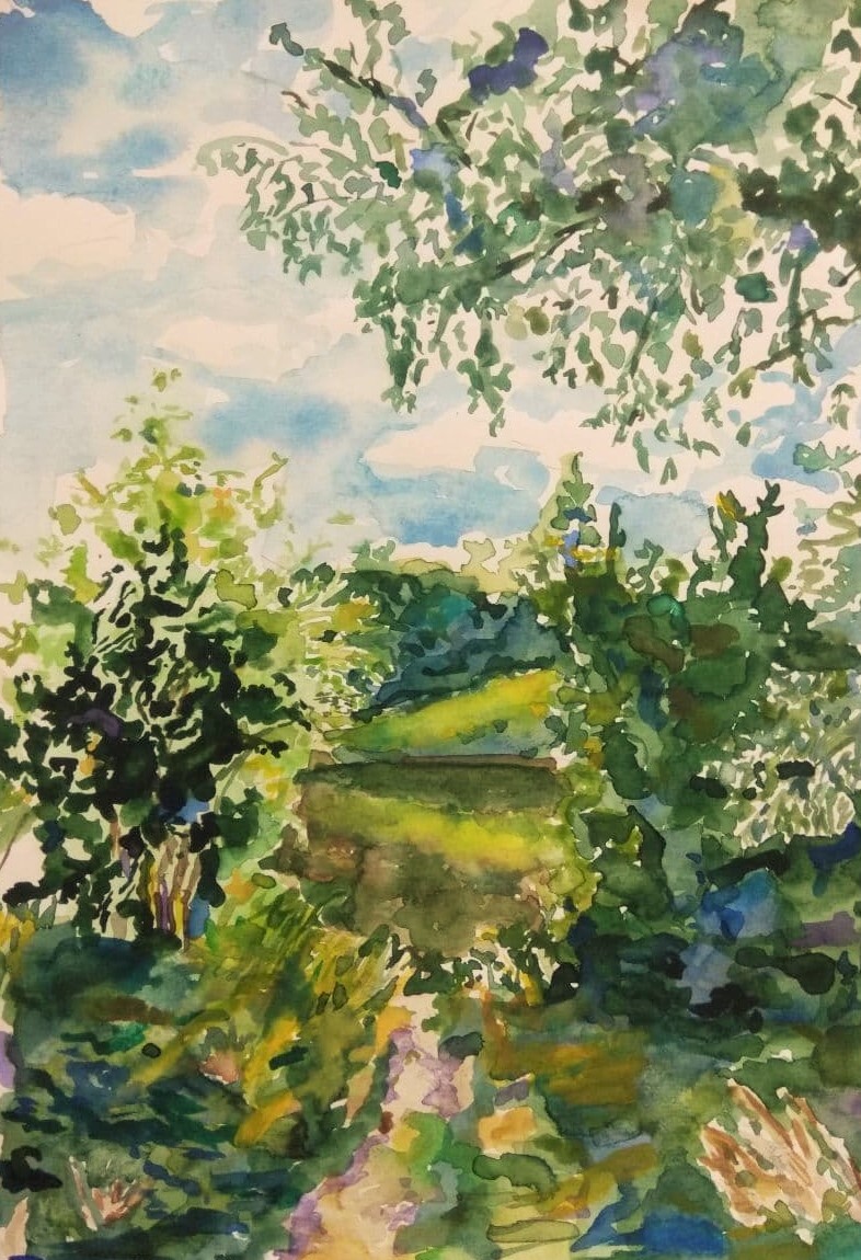 У реки