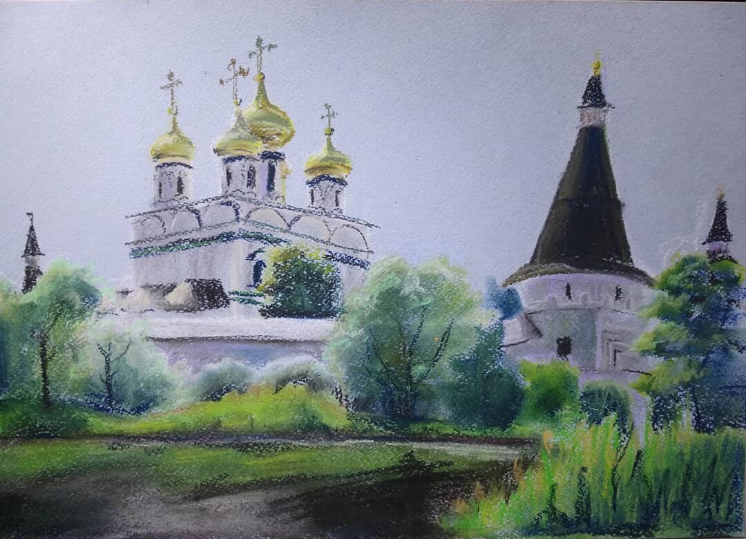 Вид на Иосифо-Волоцкий монастырь