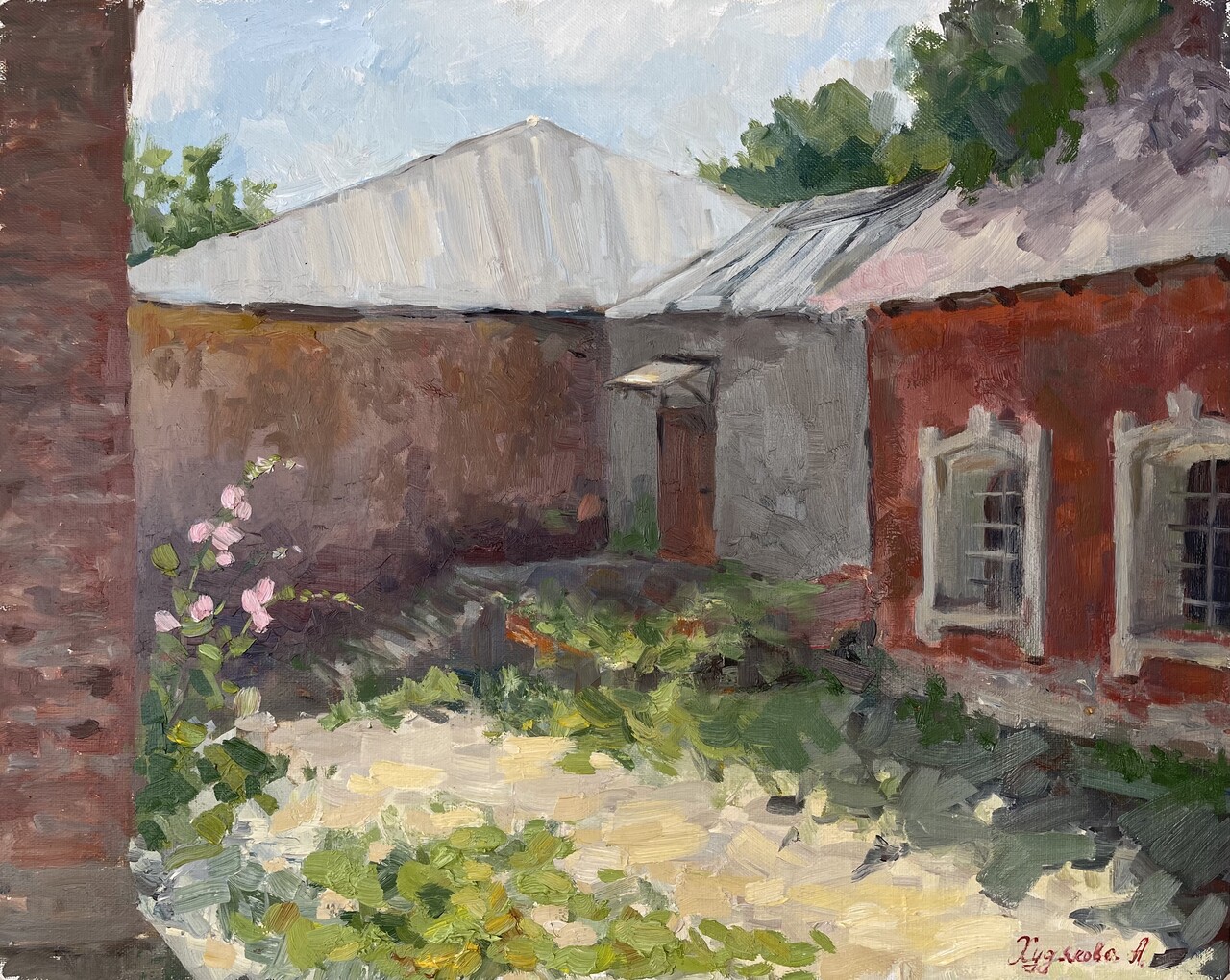 Старинный дворик