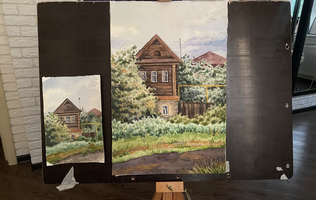 «В деревне»