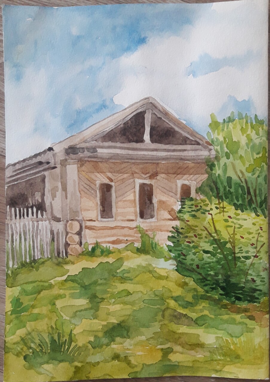 заброшенный дом