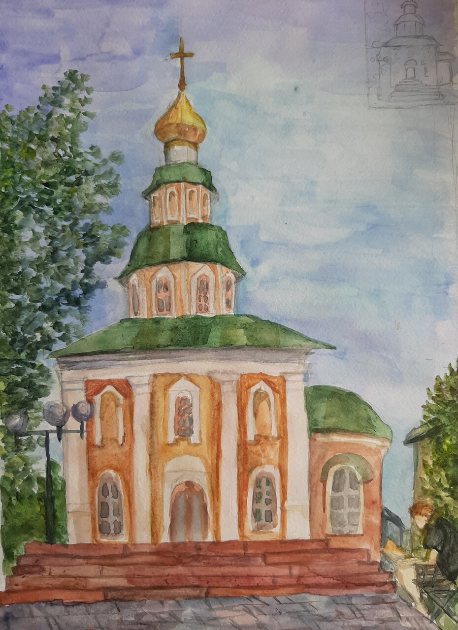 Георгиевская церковь города Владимира