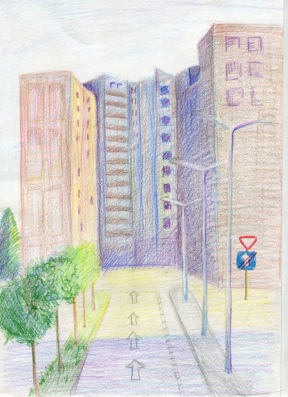 Утренний город 