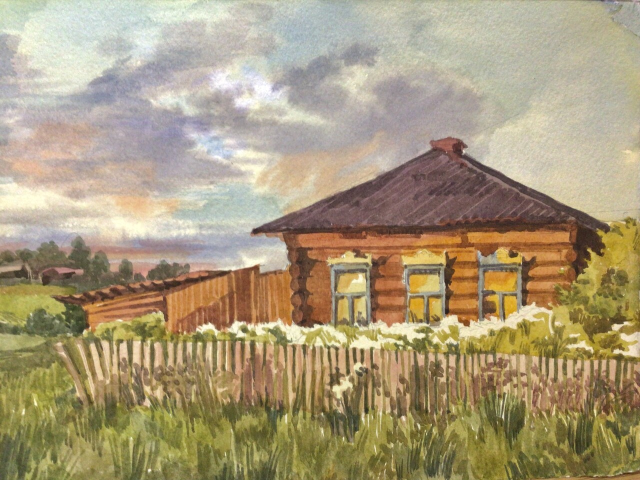 Дом в деревне 