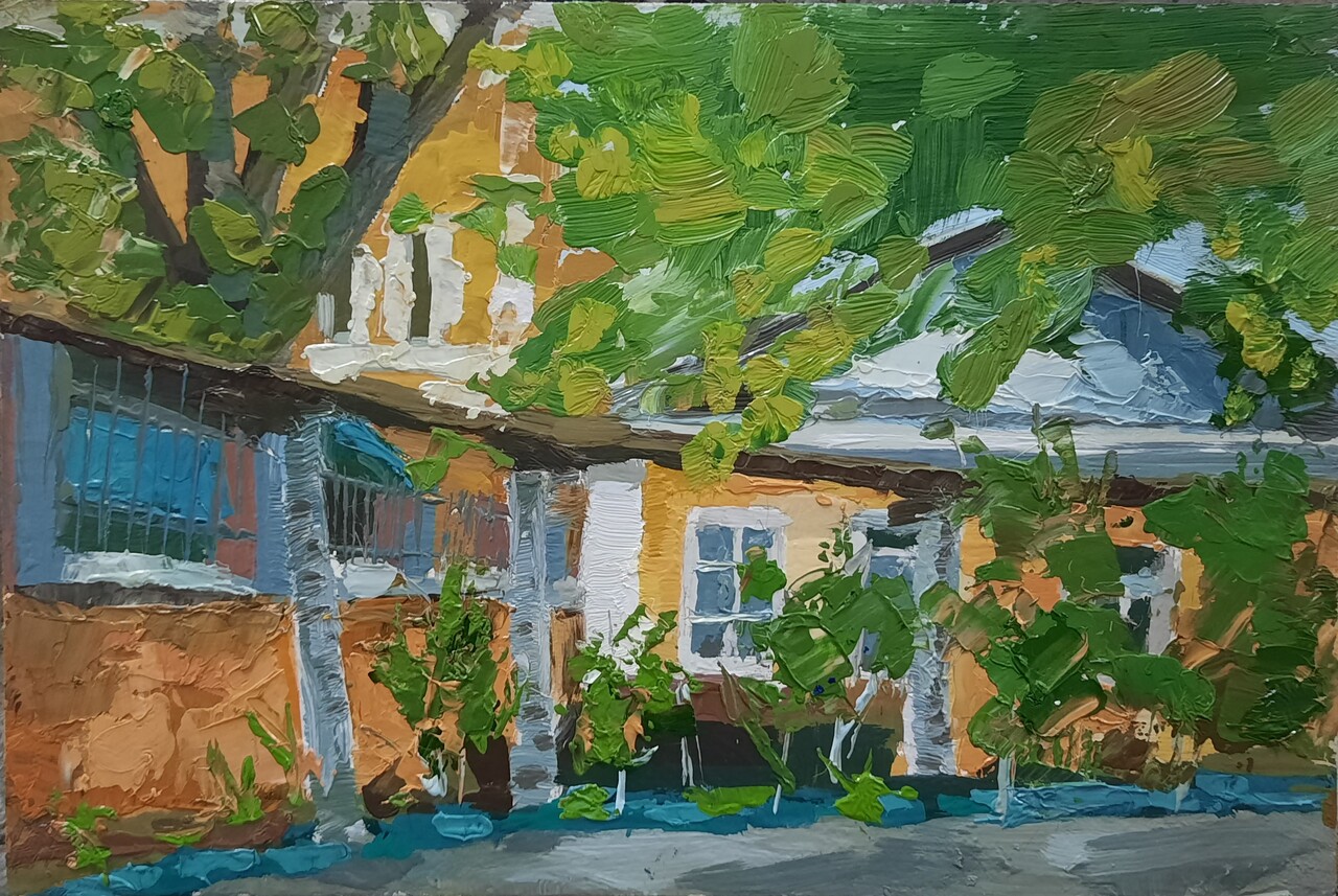 Тень в солнечный день 