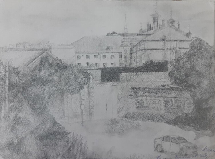 Старая мельница в Сызране
