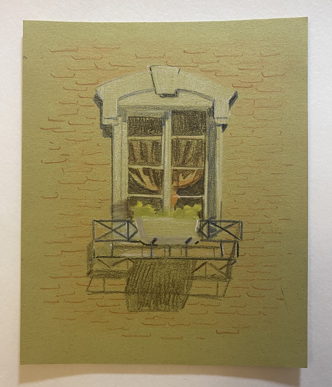 окно