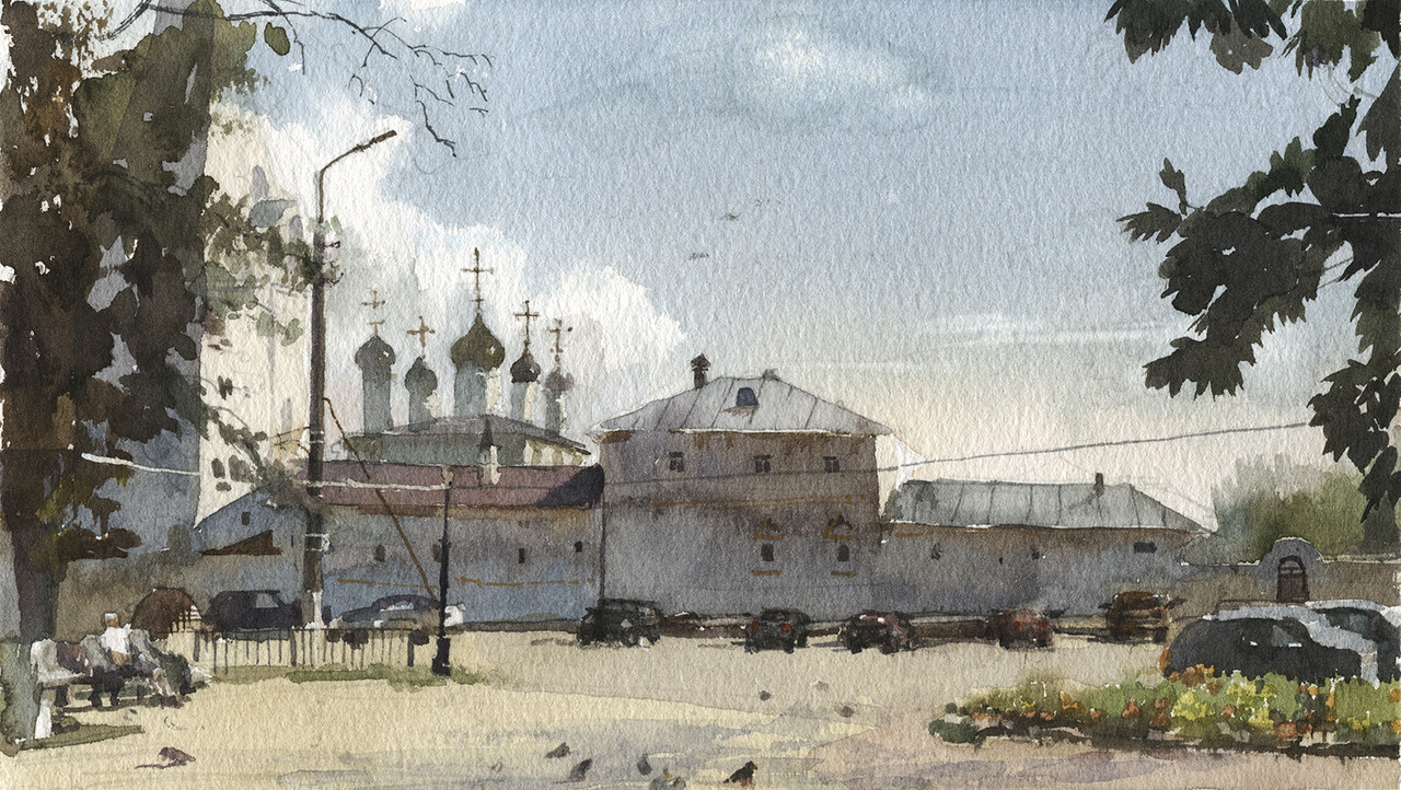 Площадь в Гороховце