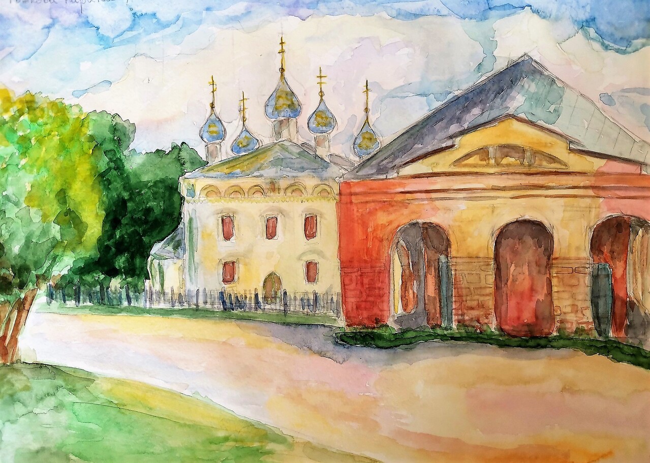 На Соборной площади. Касимов