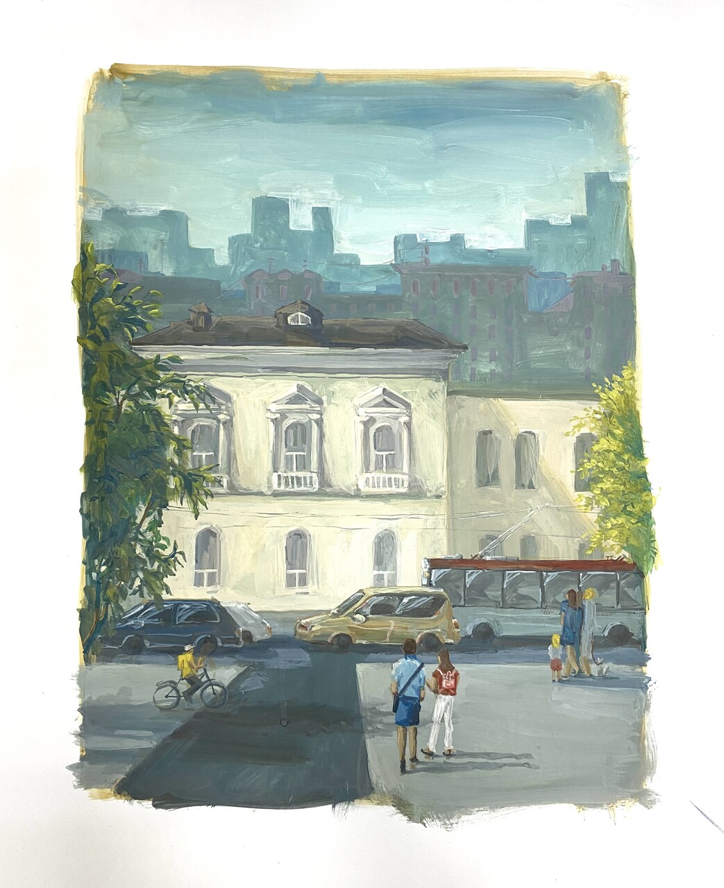 На бульваре