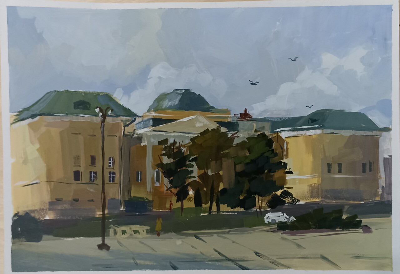 Пленэр в Москве