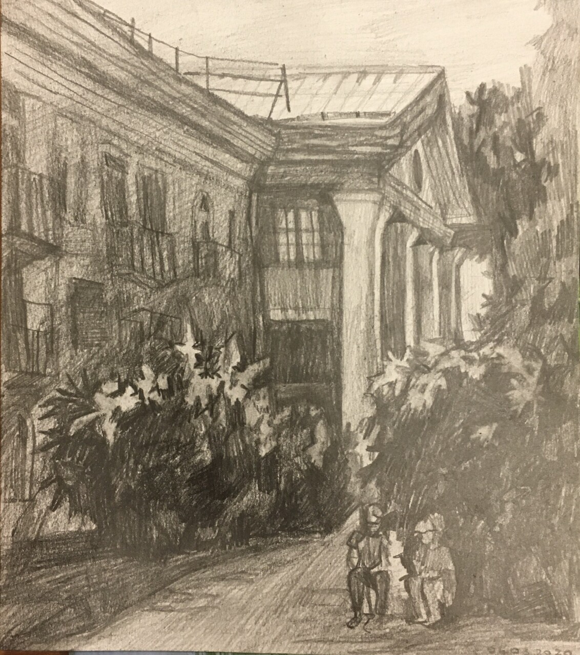 Старые дома