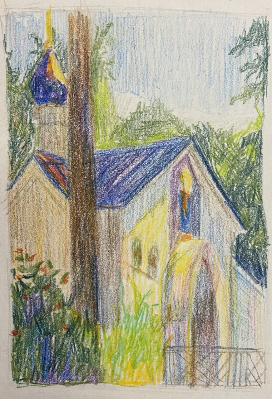 Храм в лесу