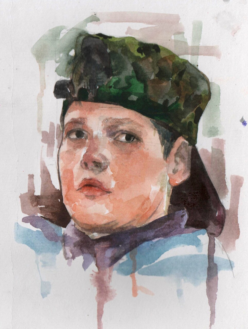 "Испугался"