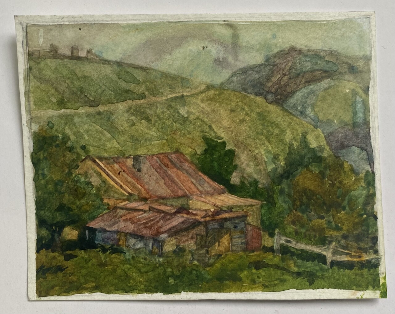 Деревенский дом 