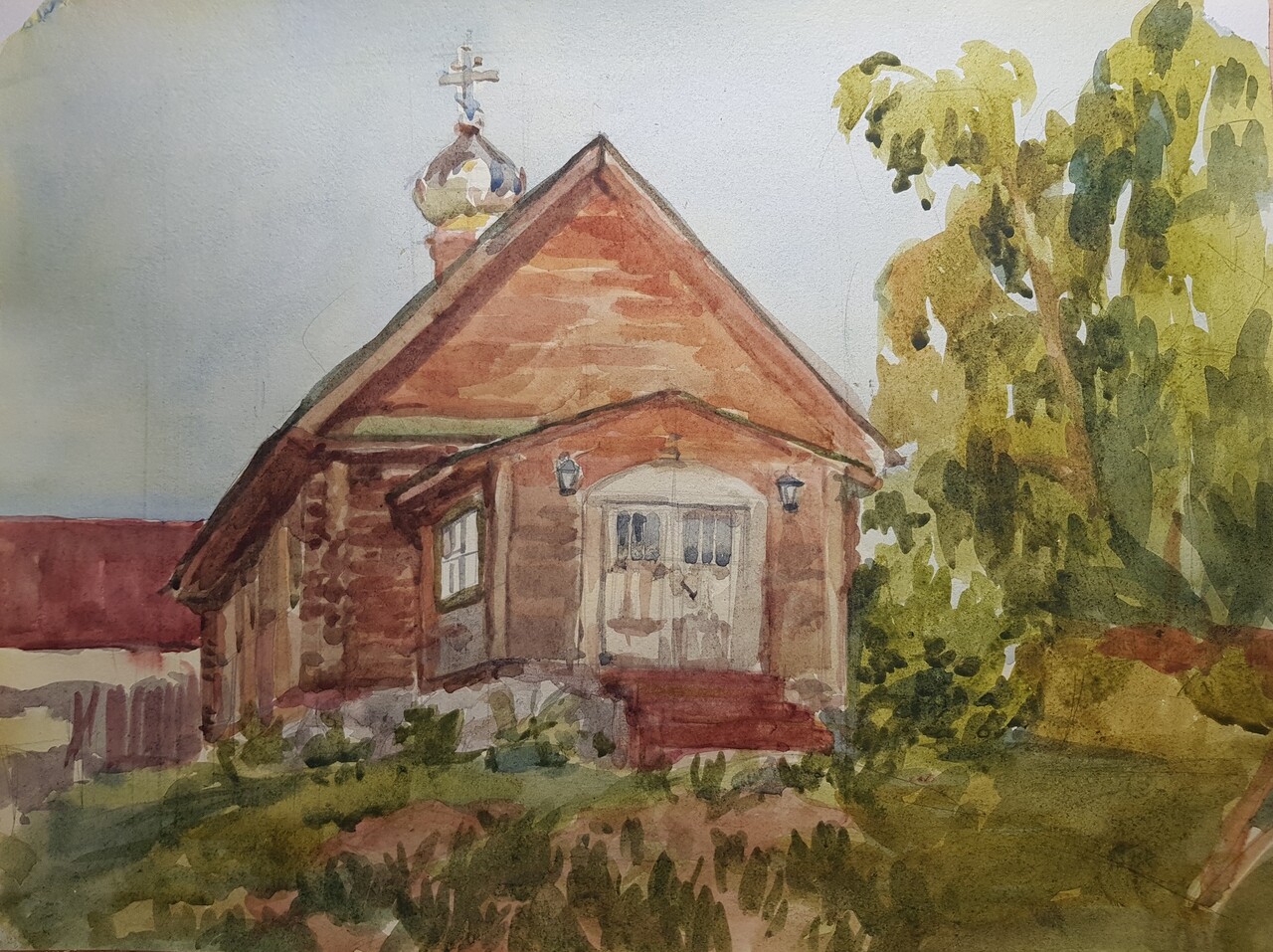 Деревенский храм