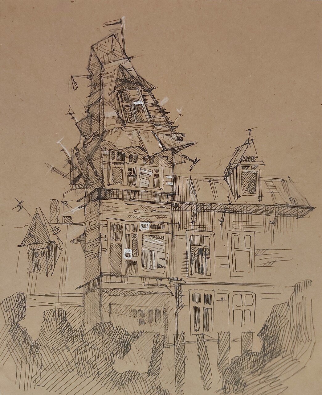 Архитектурная зарисовка